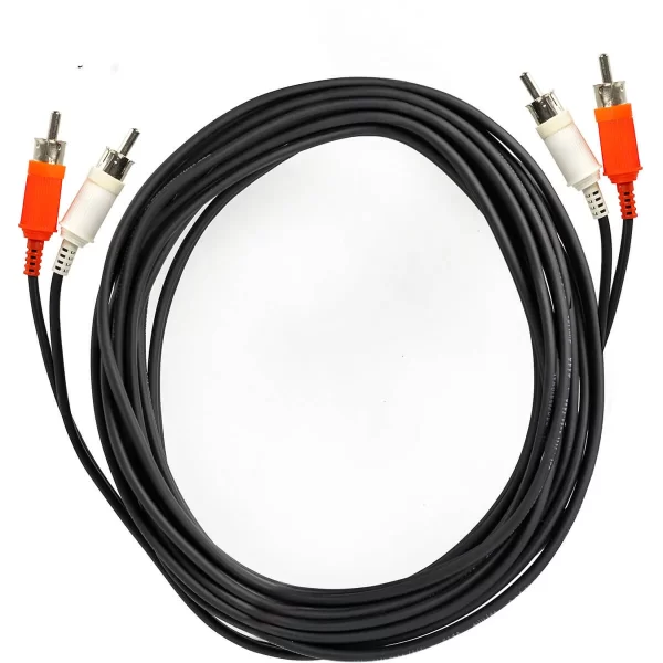 Cabo Rca 2 Vias Áudio Estereo - 1,5 Mt - Promoção - Imagem 2