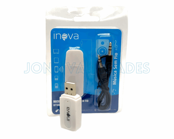 Receptor Bluetooth Sem Fio P/ Som Modelo Inova Btmr-6313 - Promoção - Imagem 5