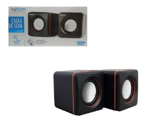 Caixa De Som Exbom 5W R.M.S CS 39 - Promoção
