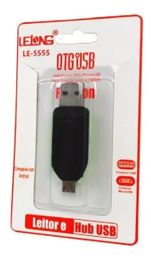 Adaptador Otg + Usb 2.0/ Micro Usb Flash Adapter OTV-8 V8
