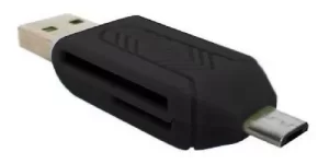 Adaptador Micro Usb V8 Usb Cartão Sd Micro Sd Otg Le-5555 - Promoção