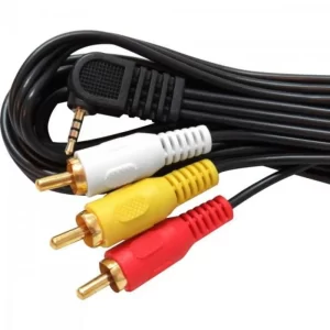 Cabo P1 Stereo 4C X 3 Rca 90 Graus 1.5 Metros