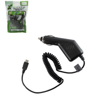 CARREGADOR VEICULAR COM LUZ E CABO V8 X-CELL 50CM EXTENSIVEL