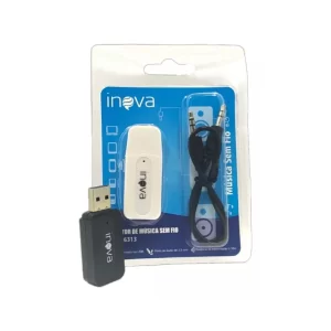 Receptor Bluetooth Sem Fio P/ Som Modelo Inova Btmr-6313 - Promoção