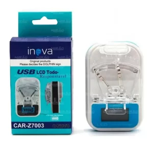 Carregador Universal de Bateria CAR-Z7003 USB com LCD – Inova