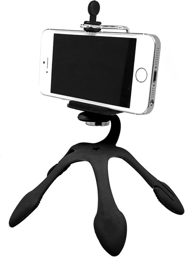 TRIPÉ PARA CELULAR, SMARTPHONE, CÂMERA DIGITAL VERSÁTIL - Imagem 7