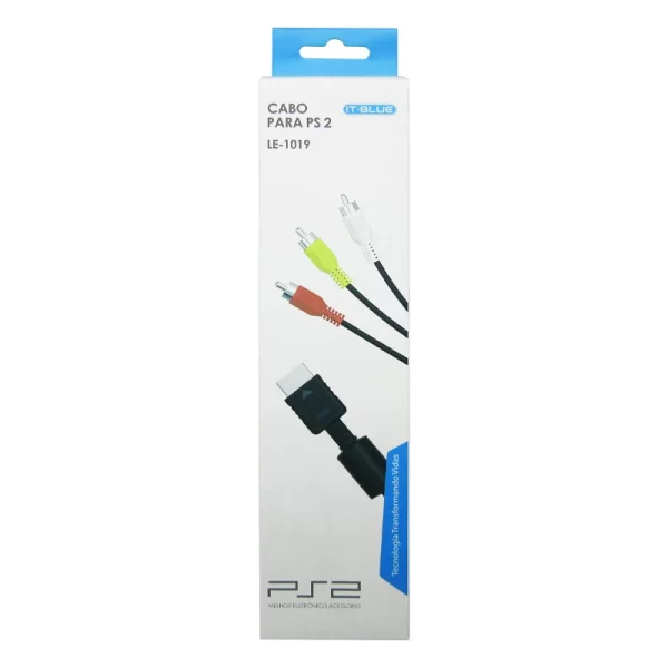 CABO PS2 DE AUDIO E VIDEO LE-1019 - Imagem 2